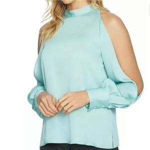 1. State Women's Cold Shoulder - Twilight Hour Mint Leaf - NWT